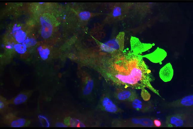 Wounded astrocyte.